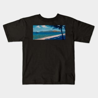 Low Tide at Picnic Bay - Magnetic Island Kids T-Shirt